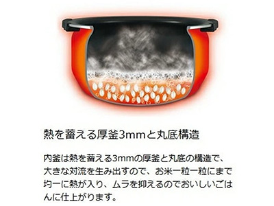 シャープ KS-HF10B-B IH炊飯器 5.5合炊き